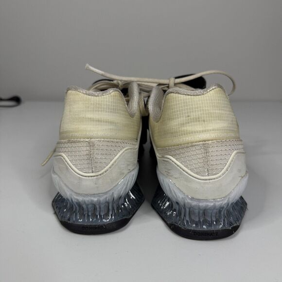 Nike Weightlifting Shoes Mens 12 White Romaleos 4 CrossFit Fitness main image 8